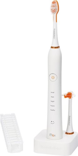  Flossolution - Max Electric Toothbrush - White and Orange