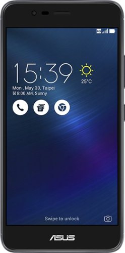  ASUS - ZenFone 3 Max 4G LTE with 16GB Memory Cell Phone (Unlocked) - Titanium Gray