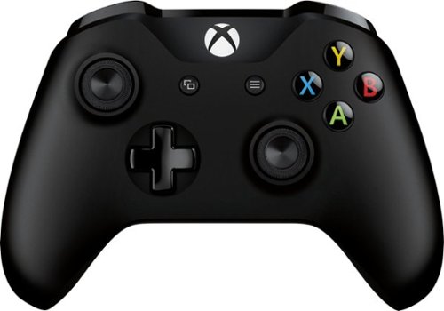  Microsoft - Gaming Controller with Cable for Windows/PC, Xbox One, Xbox Series X, and Xbox Series S - Black