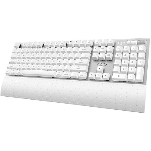  AZIO - Wireless Keyboard - White