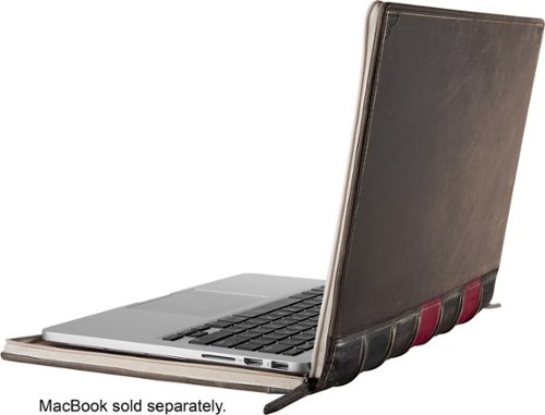 Twelve South - BookBook Case for 13.3" Apple® MacBook® Air - Brown-Front_Standard 