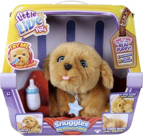  Little Live Pets - Snuggles My Dream Puppy - Tan/Brown