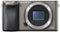 Sony - Alpha a6000 Mirrorless Camera (Body Only) - Graphite Gray-Front_Standard