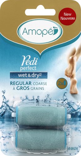  Amope - Pedi Perfect™ Wet &amp; Dry Special Coarse Roller Heads (2-Pack)
