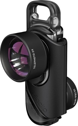  OlloClip - Active Lens Set for Apple® iPhone® 7, 7 Plus, 8 and 8 Plus - Black