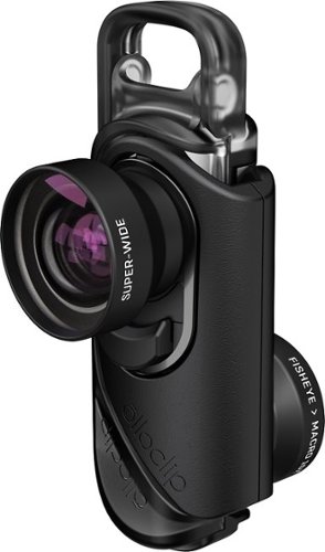  OlloClip - Core Lens Set for Apple® iPhone® 7, 7 Plus, 8 and 8 Plus - Black