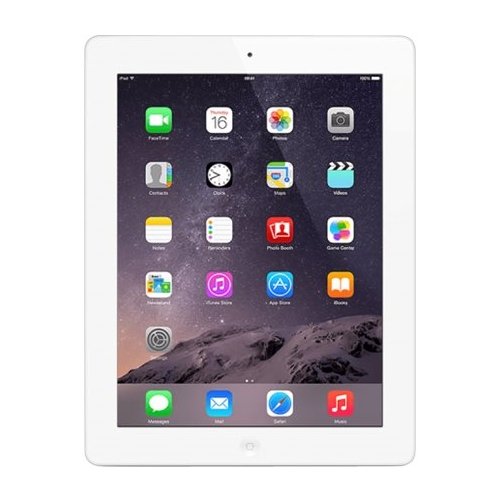 Apple - Refurbished 9.7-Inch iPad 4 - 64GB - White-Front_Standard 