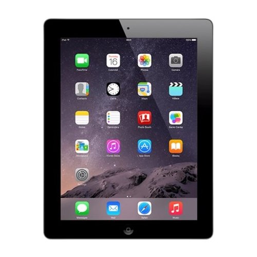  Apple - Refurbished Good - iPad 4 - Wi-Fi + Cellular - 16GB - (Verizon Wireless) - Black