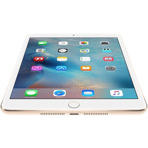  Apple - Pre-Owned iPad mini 3 - Wi-Fi + Cellular - 64GB - Gold