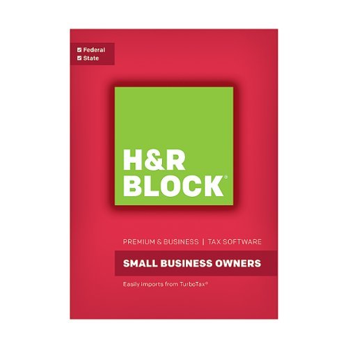  H&amp;R Block Tax Software Premium &amp; Business: Small Business Owners Federal and State