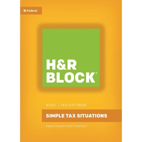  H&amp;R Block Tax Software Basic: Simple Tax Solutions