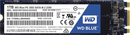 WD - Blue PC SSD 1TB Internal SATA Solid State Drive for Laptops-Front_Standard