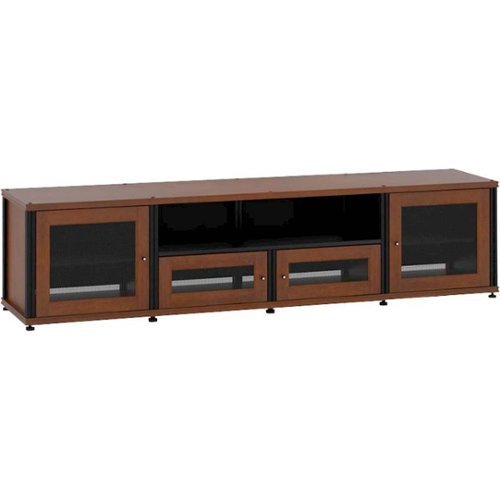 Salamander Designs - Synergy System A/V Cabinet for Flat-Panel TVs Up to 90" - Dark Cherry