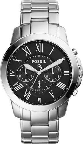  Fossil - Q Grant Gen 1 Chronograph Hybrid Smartwatch 44mm Stainless Steel - Stainless Steel
