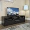 CorLiving - Wooden TV Bench, for TVs up to 75" - Black-Front_Standard