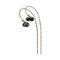 Onkyo - Wired In-Ear Headphones - Black/Gold-Front_Standard