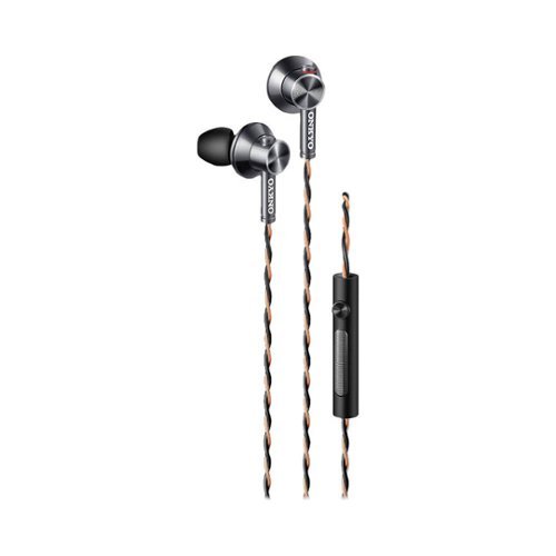 Onkyo - E700M Earbud Hi-Res Headphones - Black-Alt_View_Standard_13 