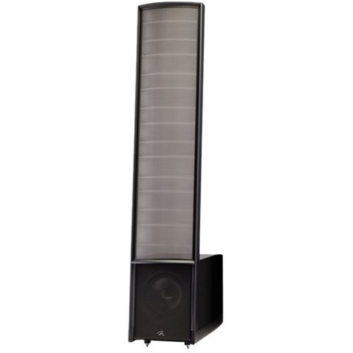 MartinLogan - Impression Dual 8" 2-Way Floor Speaker (Each) - Basalt black
