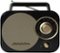 Studebaker - Portable AM/FM Radio - Gold/Black-Front_Standard
