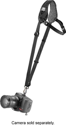 BlackRapid Original Series Curve Breathe Shoulder Strap - Black WORLDWIDE DELIVERY