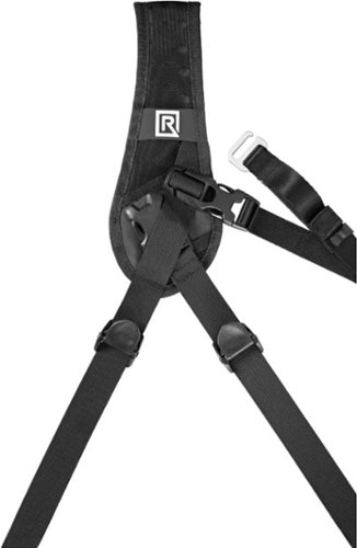 BlackRapid Original Series Curve Breathe Shoulder Strap - Black GLOBAL SHIPPING