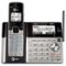 AT&T - TL96423 DECT 6.0 Expandable Cordless Phone with Bluetooth Connect to Cell with 4 Handsets - Silver/Black-Angle_Standard