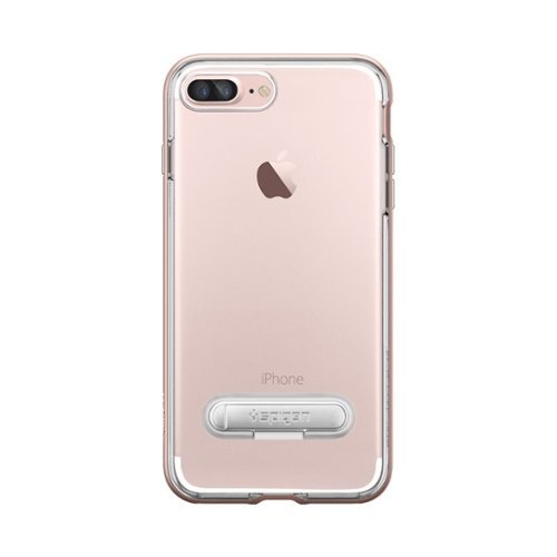  Spigen - Crystal Hybrid Case for Apple® iPhone® 7 Plus and iPhone® 8 Plus - Rose gold