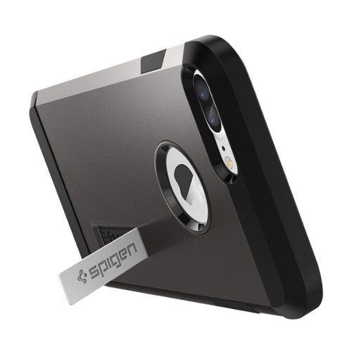 Spigen - Tough Armor Case for Apple® iPhone® 7 Plus - Gunmetal-Front_Standard 