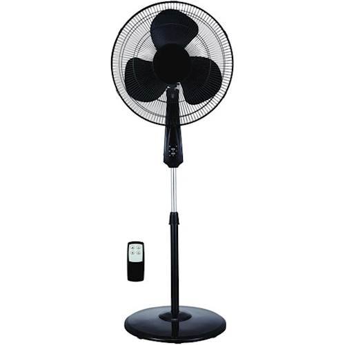  EcoHouzng - 16&quot; Pedestal Fan - Black