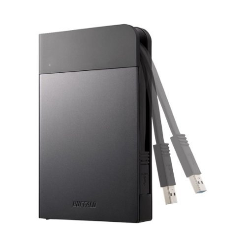 Buffalo MiniStation Extreme NFC 2TB External USB 3.0 Portable Hard Drive - Black WORLDWIDE DELIVERY