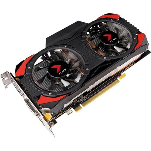  PNY - NVIDIA GeForce GTX 1060 6GB GDDR5 PCI Express 3.0 Graphics Card - Black/Red