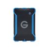 G-Technology - G-DRIVE ev ATC 1TB External USB 3.0 / Serial ATA Portable Hard Drive - Black/Blue-Front_Standard