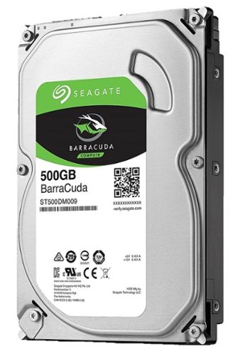 Seagate - Barracuda 500GB Internal SATA Hard Drive for Desktops