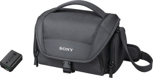 Battery & Carrying Case Kit for Select Sony Cameras-Angle_Standard 