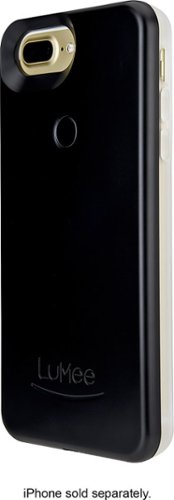  LuMee - Illuminated Cell Phone Case for Apple® iPhone® 8 Plus, 7 Plus, 6s Plus and 6 Plus - Black