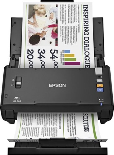  Epson - WorkForce DS-560 Wireless Color Document Scanner - Black