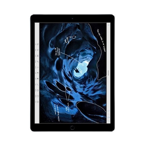 Apple - Refurbished 12.9-inch iPad Pro - Wi-Fi + Cellular - 256GB-Front_Standard 