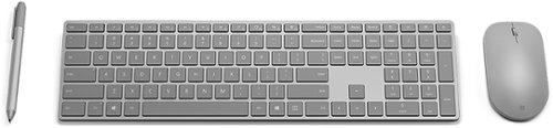 Microsoft Surface Full-size Wireless Keyboard - Silver BUY ONLINE