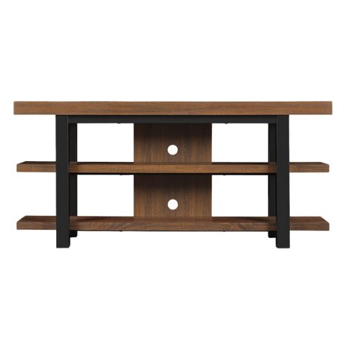  Bell'O - Timbercroft TV Stand for Most Flat-Panel TVs Up to 65&quot; - Saddleback Brown Oak