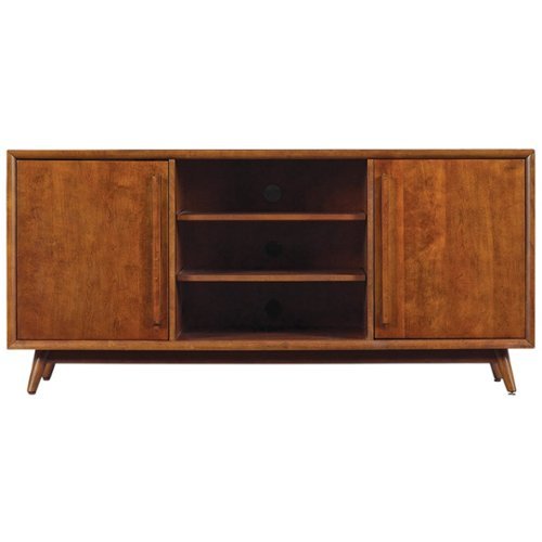  Bell'O - Leawood TV Stand for Most Flat-Panel TVs Up to 60&quot; - Mahogany Cherry