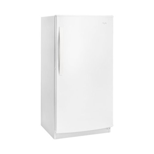  Whirlpool - 15.7 Cu. Ft. Frost-Free Upright Freezer - White