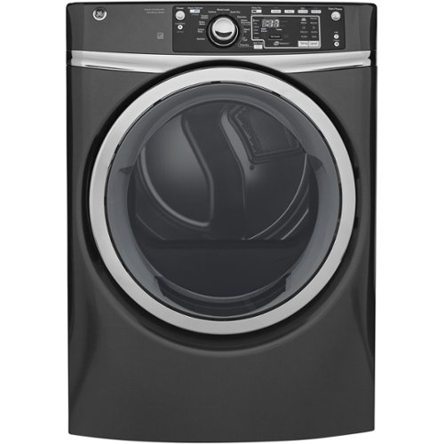 GE - 8.3 Cu. Ft. 13-Cycle Gas Dryer with Steam-Front_Standard 