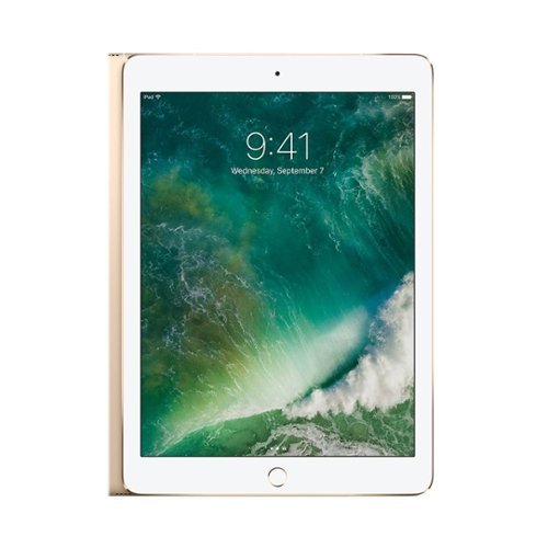 Certified Refurbished - Apple 9.7-inch iPad Pro (2013) Wi-Fi - 128GB - Rose Gold-Front_Standard 