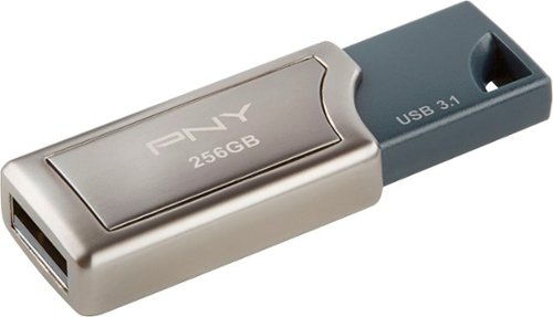  PNY - PRO Elite 256GB USB 3.1 Flash Drive - 400MB/s - Silver