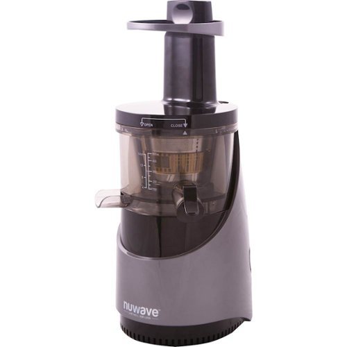 NuWave - Nutri-Master Slow Juicer - Black-Front_Standard 
