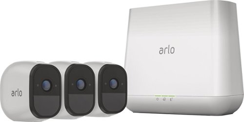  Arlo - Pro 3-Camera Indoor/Outdoor Wireless 720p Security Camera System