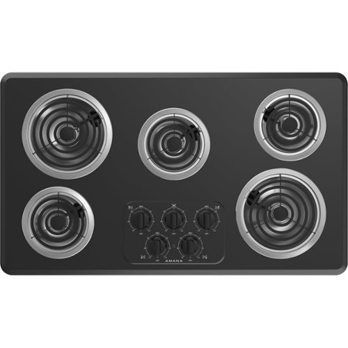Amana - 36" Electric Cooktop-Front_Standard 