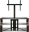 Bell'O - Triple Play TV Stand for Most Flat-Panel TVs Up to 55" - Espresso-Front_Standard 
