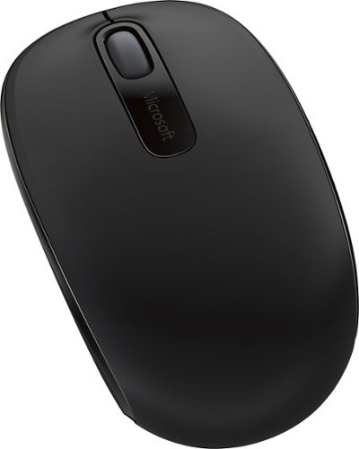 Microsoft 1850 Wireless Mobile Optical Mouse - Wireless - Black WORLDWIDE DELIVERY