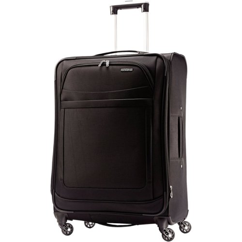 American Tourister - Ilite Max 25" Spinner - Black-Angle_Standard 